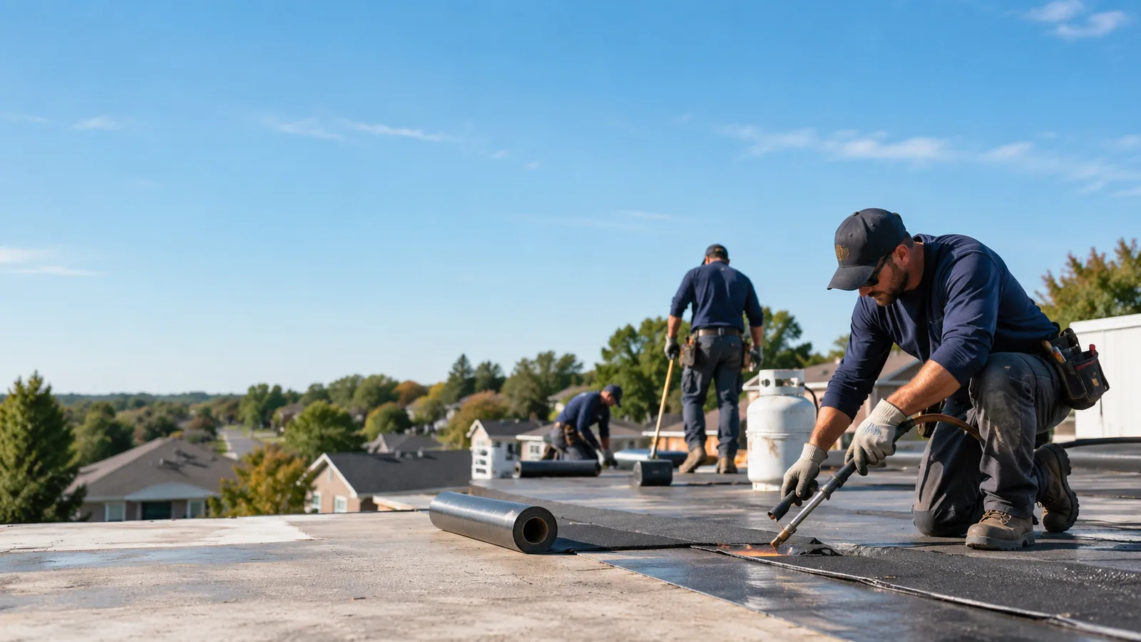 Flat Roof Leak Repair providers in Dayton, OH
